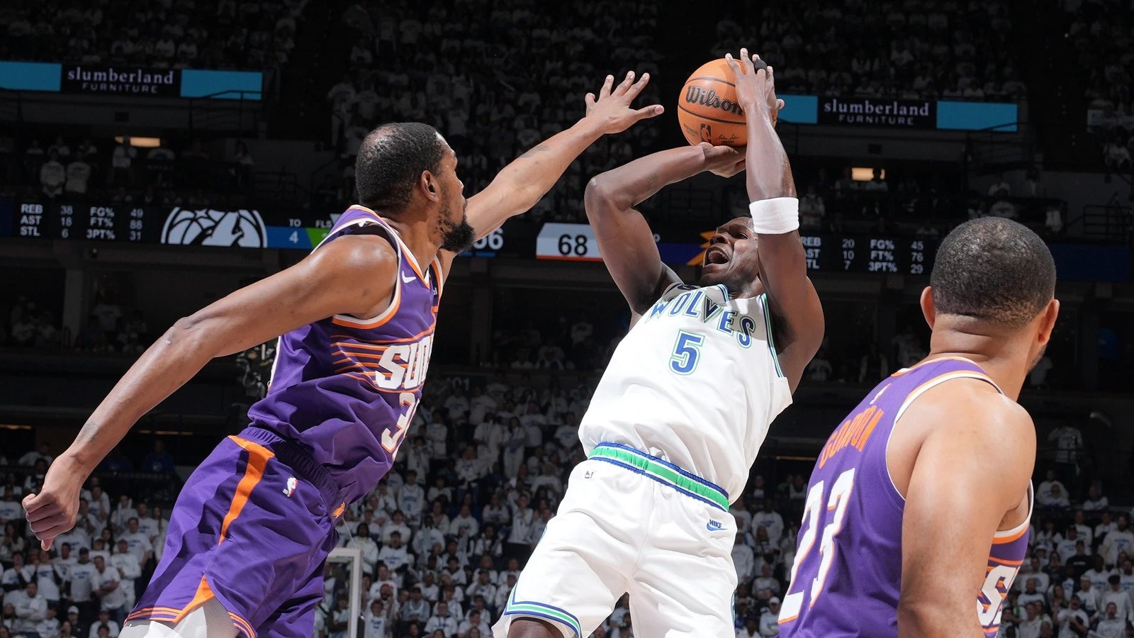 Timberwolves vs Phoenix Suns Match Player Stats